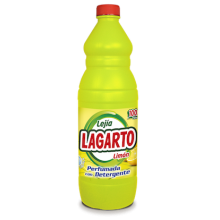 LAGARTO LIXÍVIA+DETERGENTE 1,5LT LIMÃO