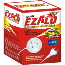 EZALO DIFUSOR COM FIO + 10 REC MELGAS / MOSQUITOS